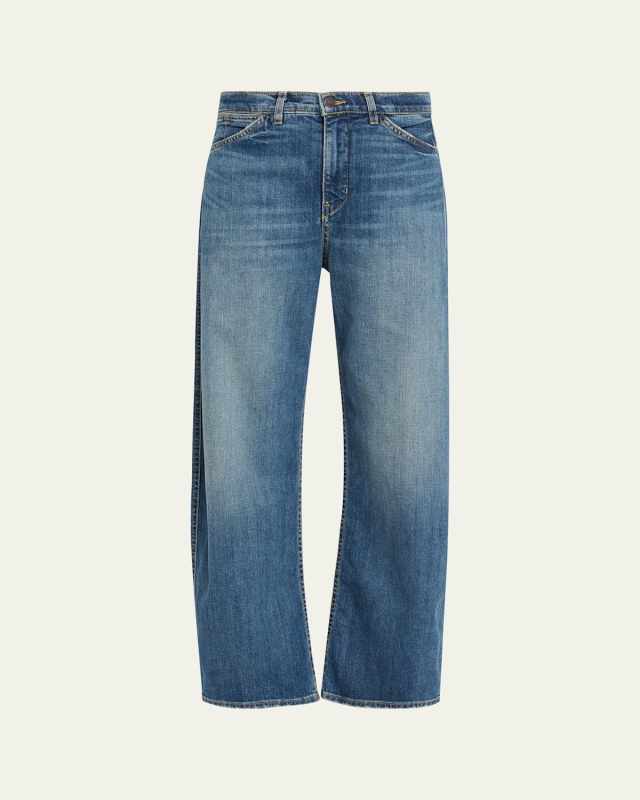 Tribeca Barrel-Leg Jeans